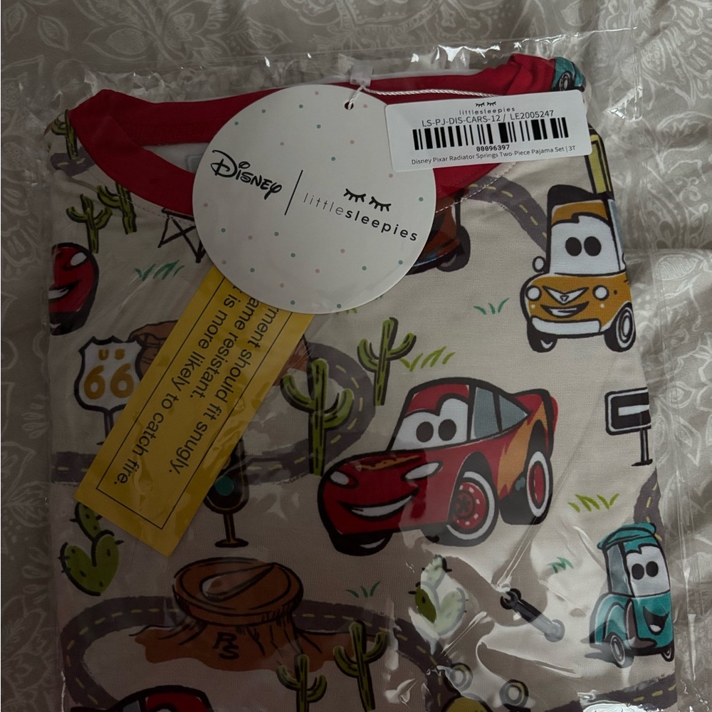 Disney Radiator Springs Little Sleepies